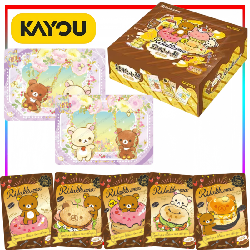 Official Merchandise Anime - KAYOU Official Rilakkuma Collectible Cards Cute