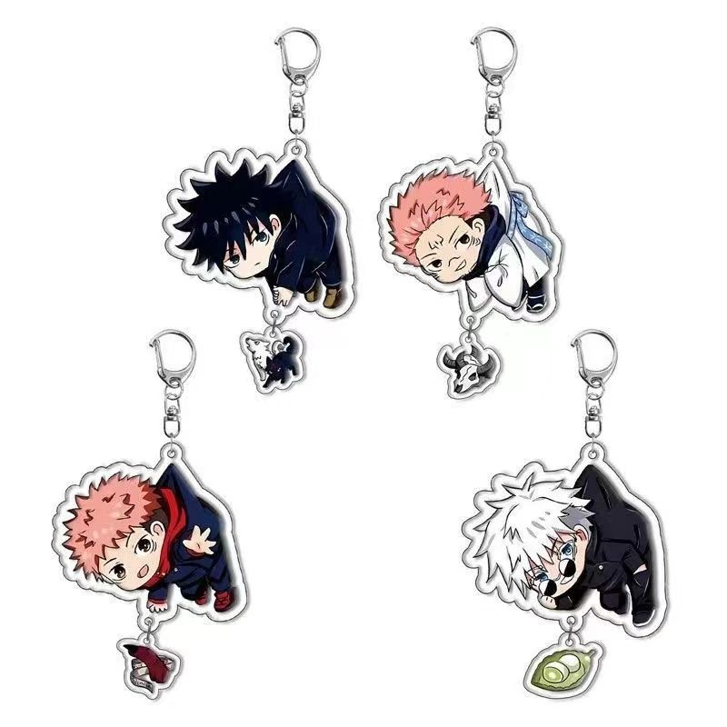 Anime Merchandise Keychains - Jujutsu Kaisen Fan Art Anime Merchandise