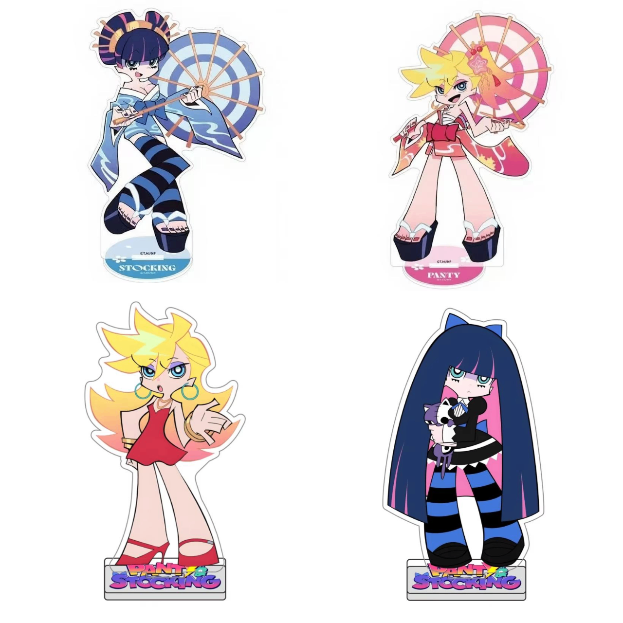 Acrylic Stand Figure - Anime Panty & Stocking with Garterbelt