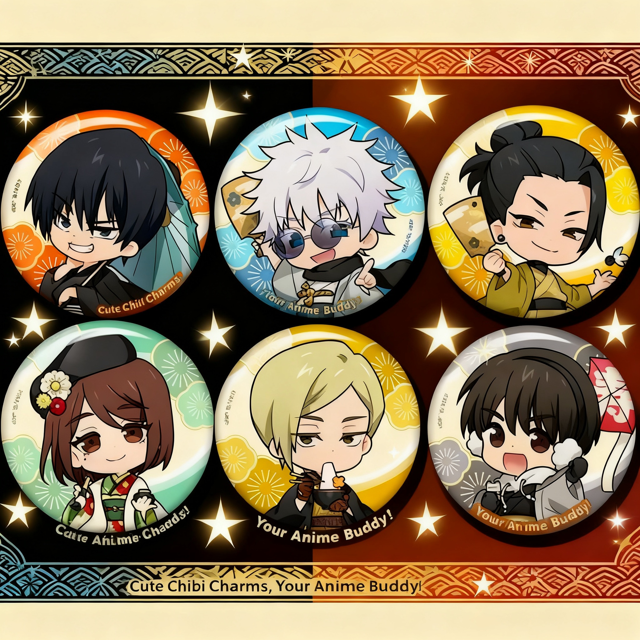 Official Merchandise Anime - Jujutsu Kaisen Anime Merchandise Official Badge