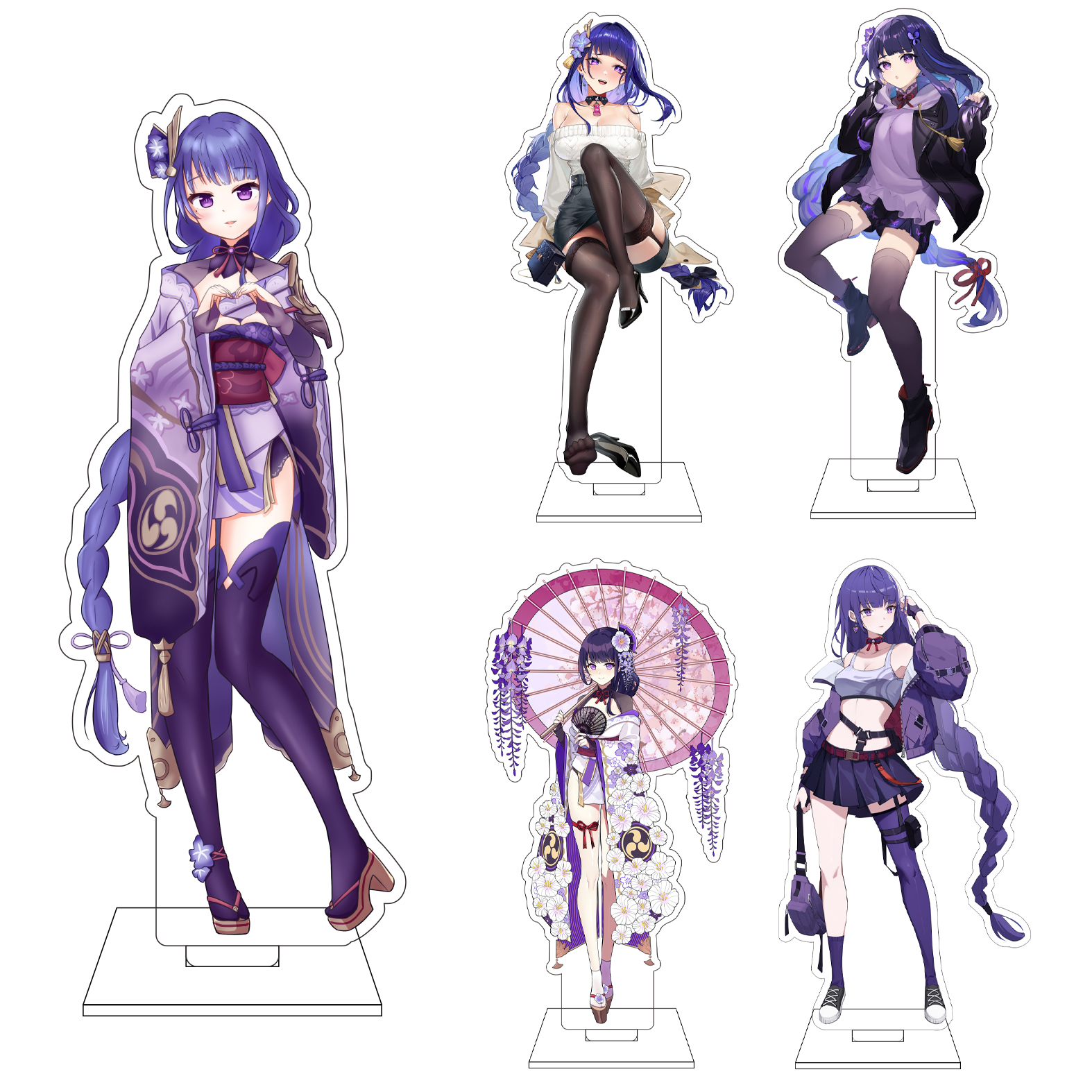 Acrylic Stand Figure - 16CM Anime Genshin Impact Cosplay Acrylic