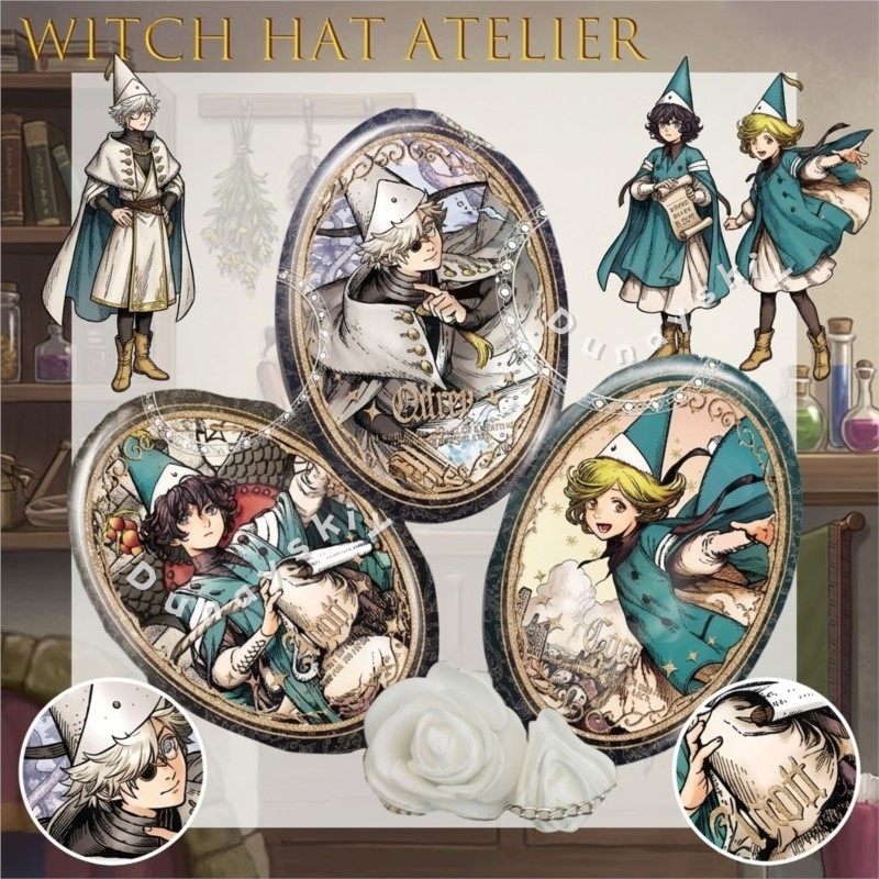 Witch Hat Atelier Tongari Bous – Pin Button Badge recenzja i cena