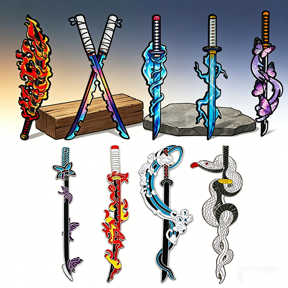 Demon Slayer Nichirin Sword En – Enamel Pin Set recenzja i cena