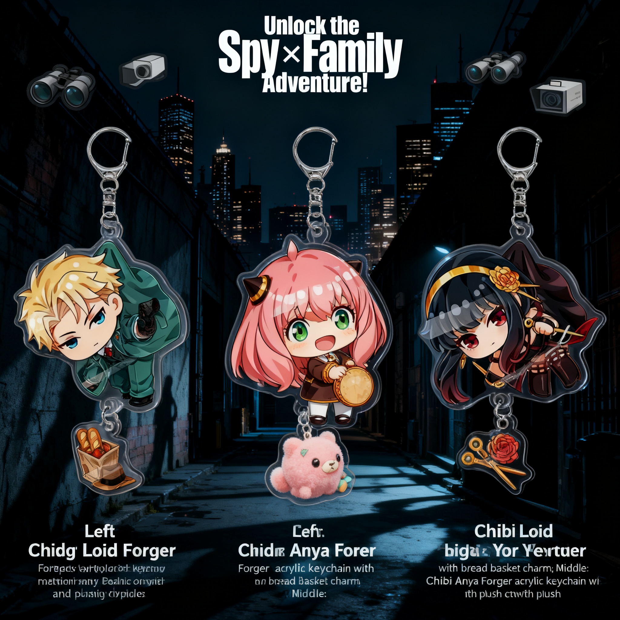 SPY×FAMILY Acrylic Desk Stand  – Official Merchandise Anime recenzja i cena