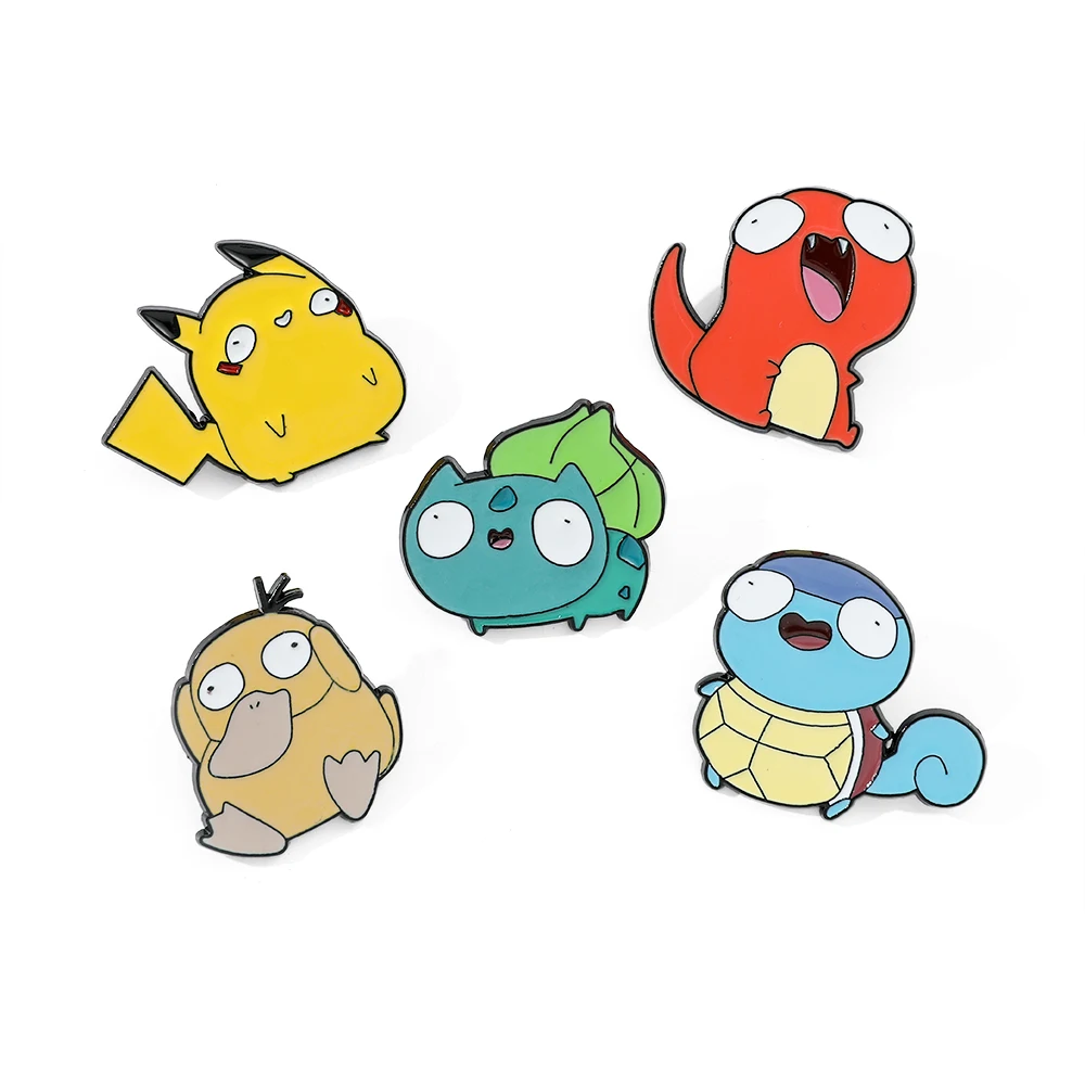 5 Pcs Cartoon Elf Brooch Perso – Enamel Pin Set recenzja i cena