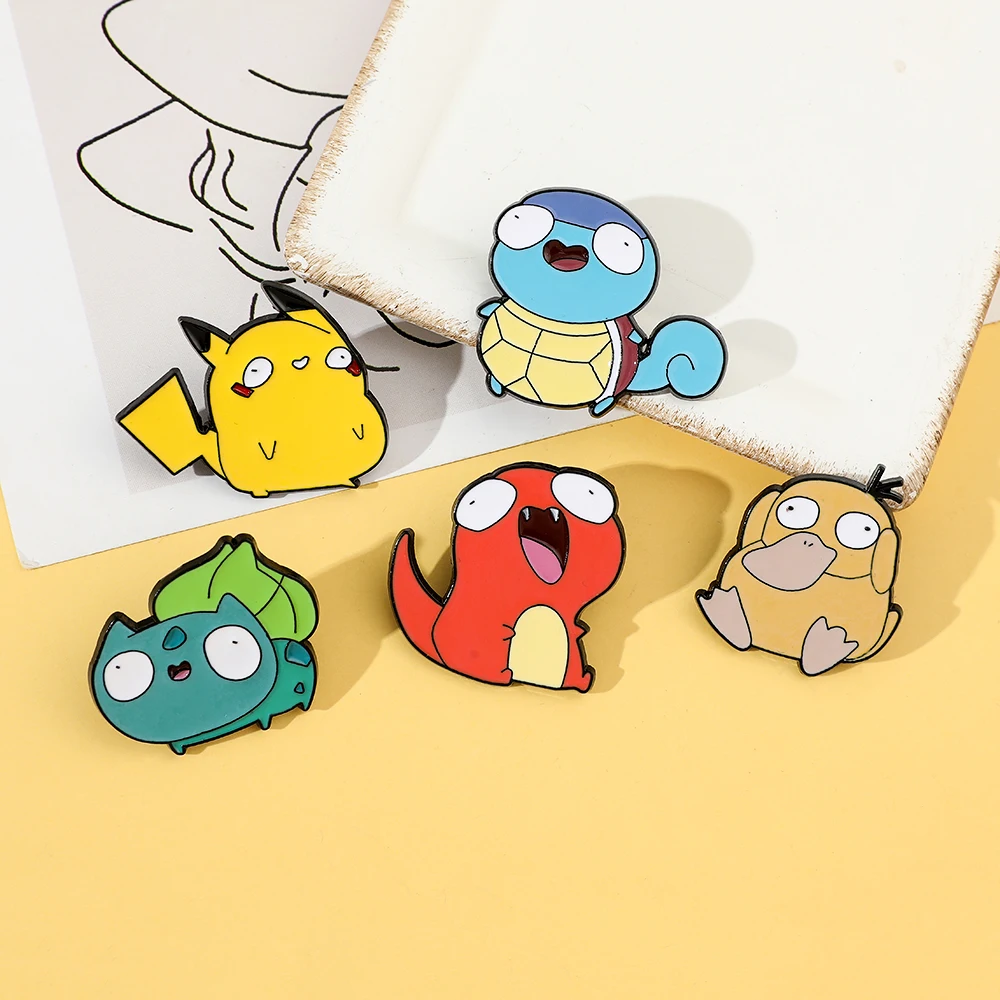 5 Pcs Cartoon Elf Brooch Perso – Enamel Pin Set recenzja i cena