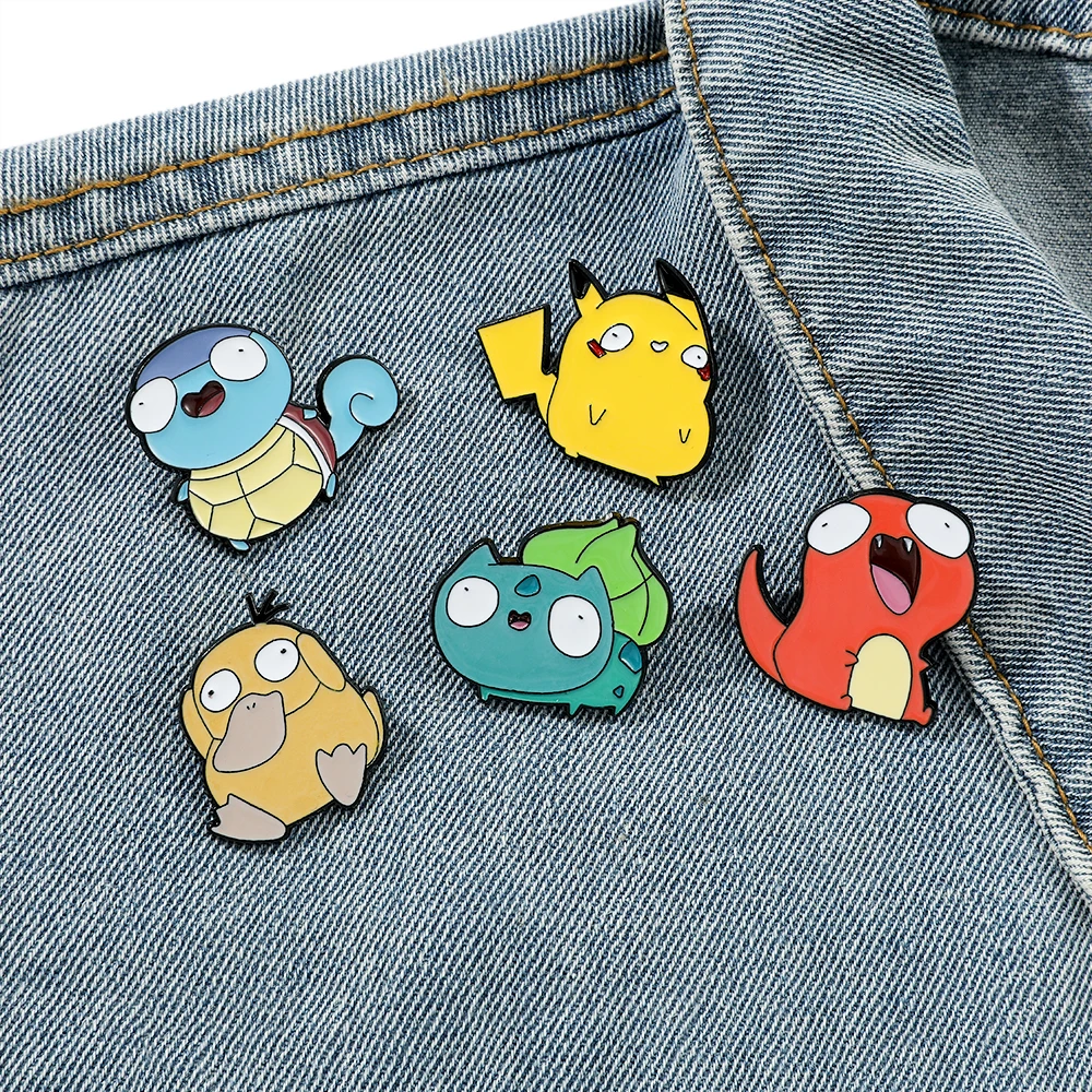 5 Pcs Cartoon Elf Brooch Perso – Enamel Pin Set recenzja i cena