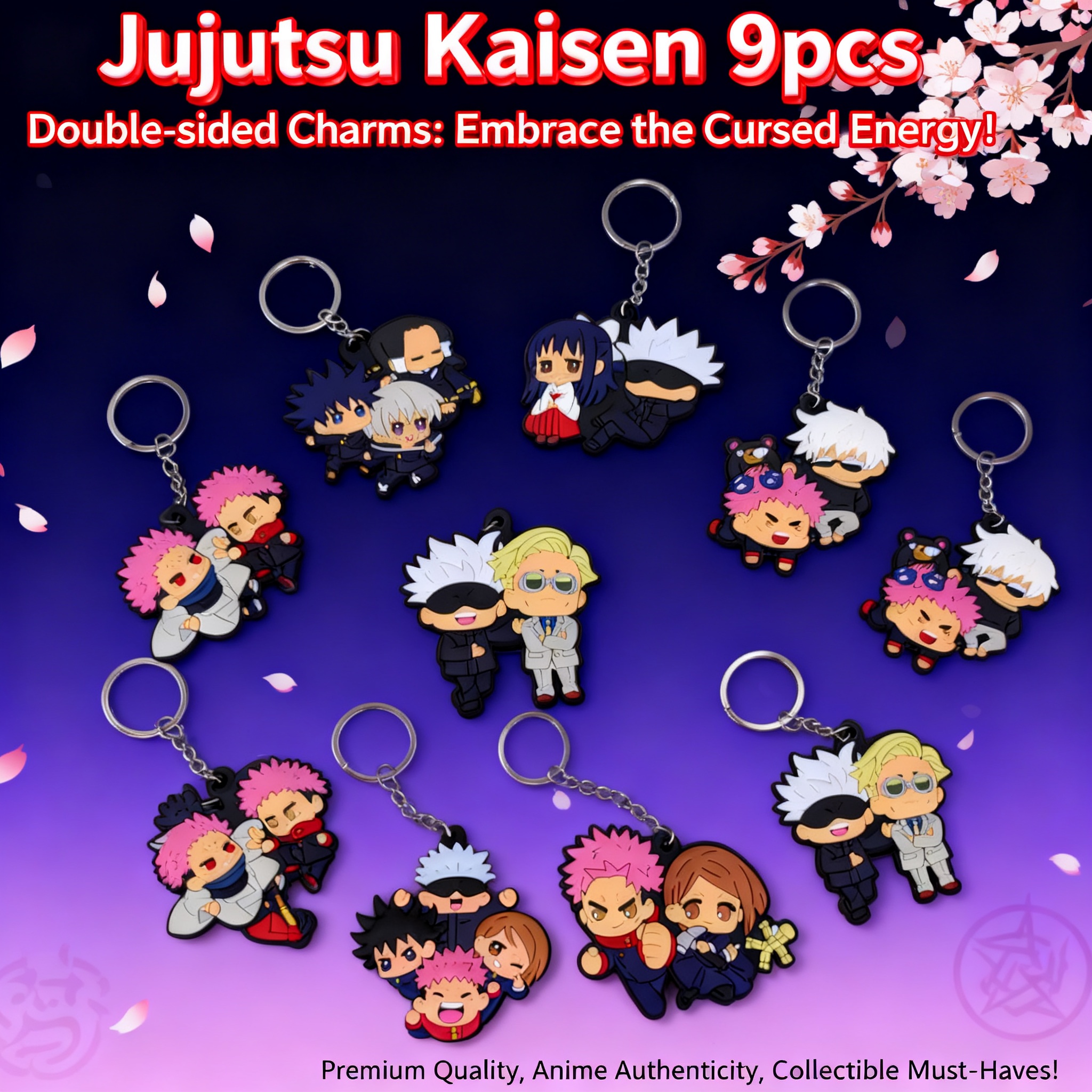 Anime Merchandise Jujutsu Kais – Anime Merchandise Keychains recenzja i cena