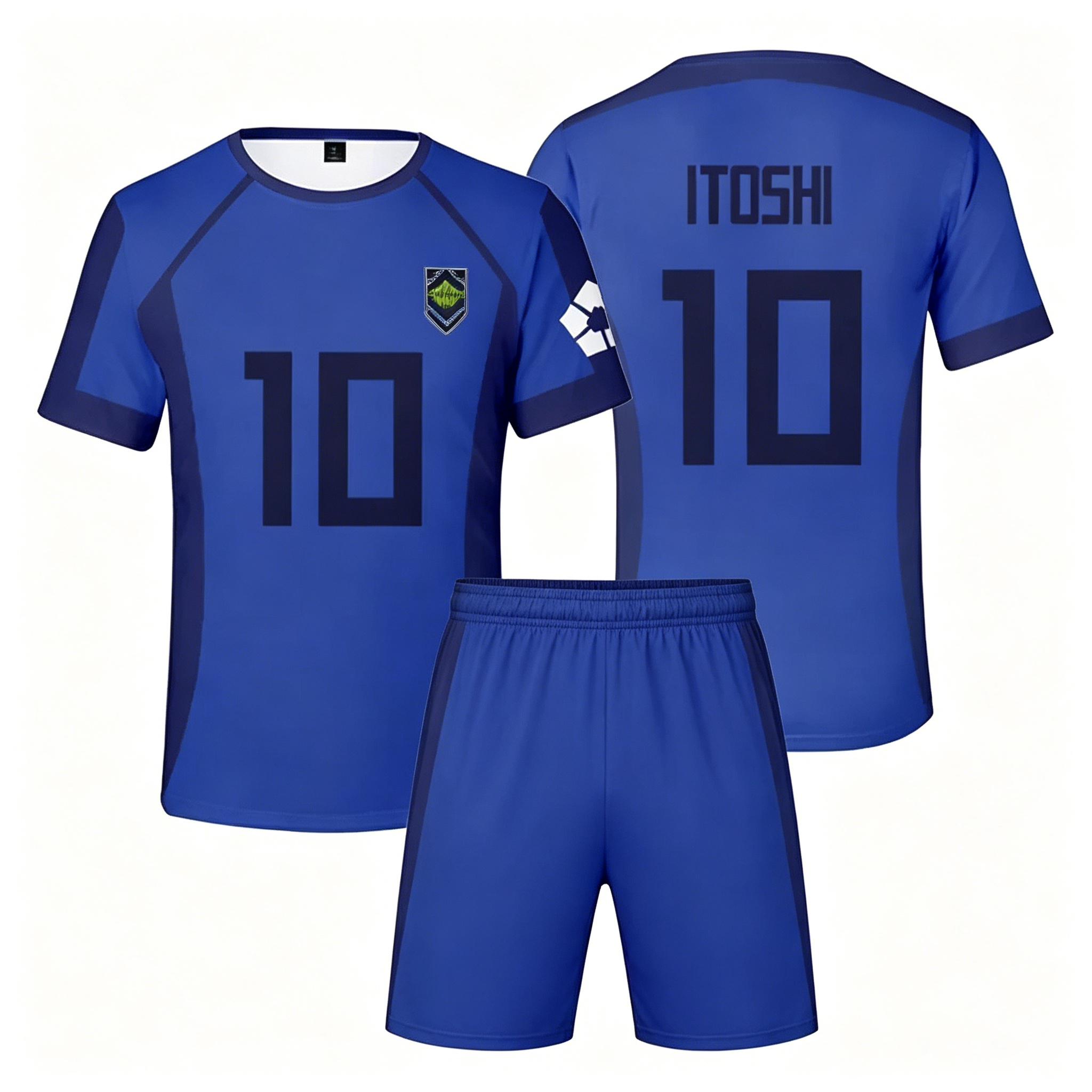 New Anime Blue Lock Short Slee – Anime Merchandise Clothes recenzja i cena