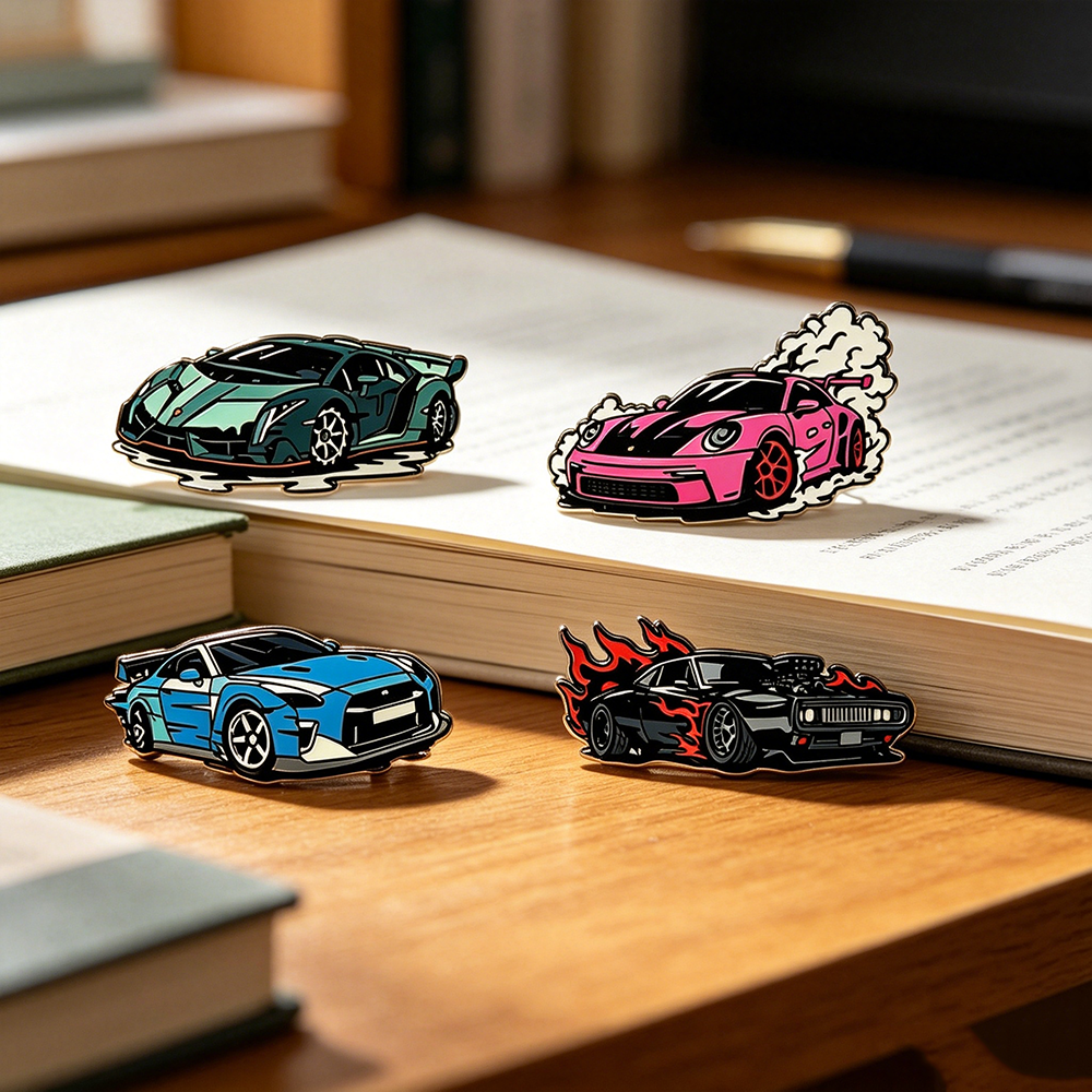 4/8pcs Fast & Furious Style Ra – Enamel Pin Set recenzja i cena