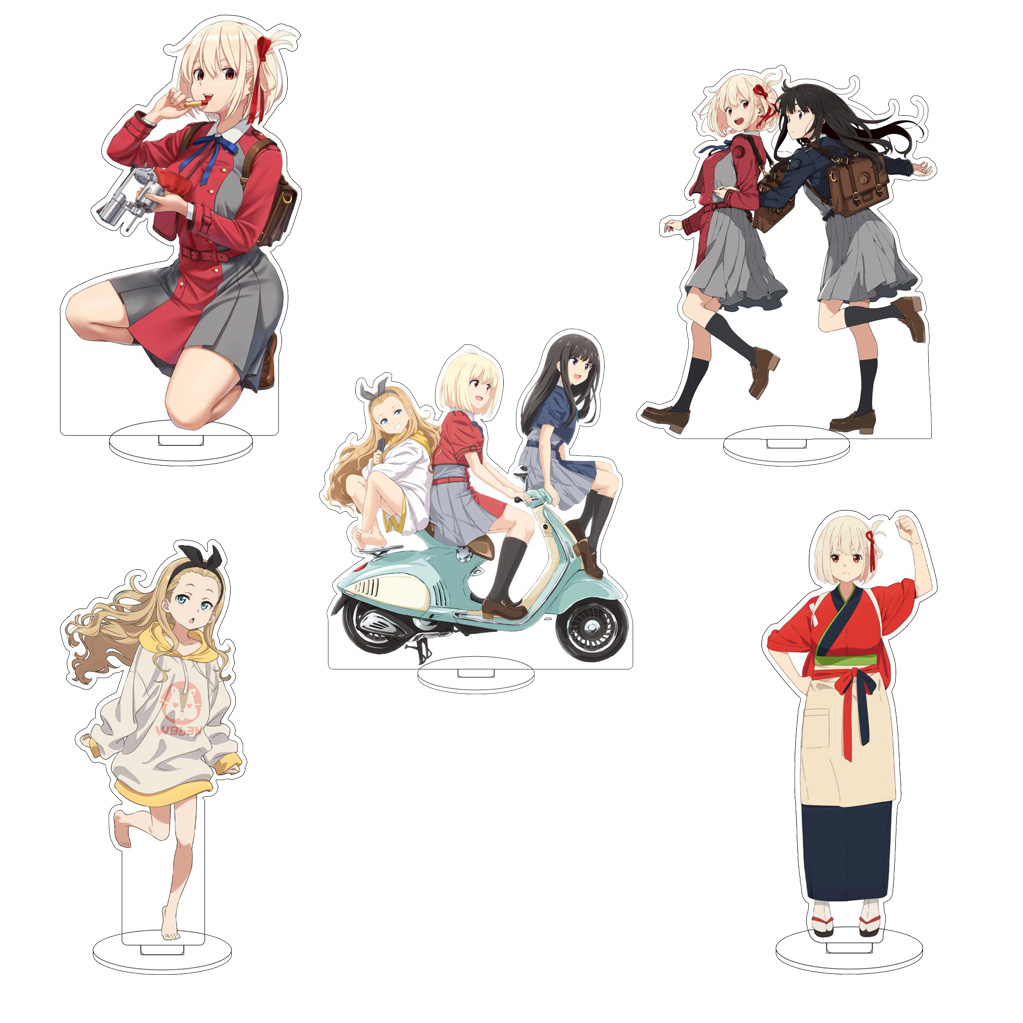 16CM Anime Lycoris Recoil Nish – Acrylic Stand Figure recenzja i cena
