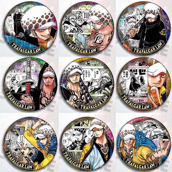 One Piece Trafalgar Law Anime  – Pin Button Badge recenzja i cena