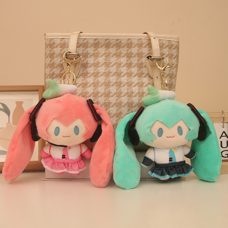 Miku Hatsune Anime Plush Doll  – Anime Merchandise Keychains recenzja i cena
