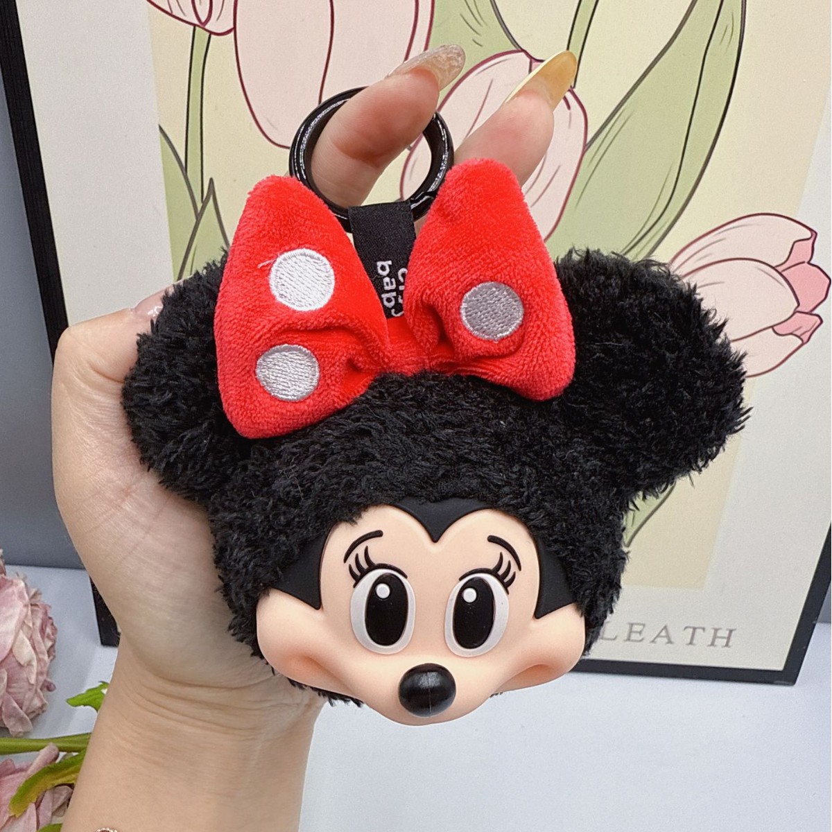 Mickey Minnie Plush Doll Keych – Anime Merchandise Keychains recenzja i cena