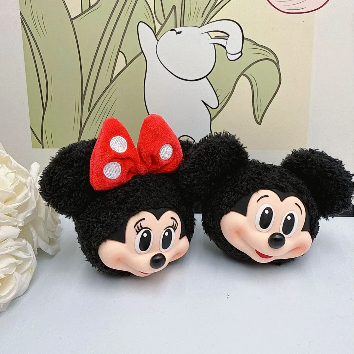 Mickey Minnie Plush Doll Keych – Anime Merchandise Keychains recenzja i cena