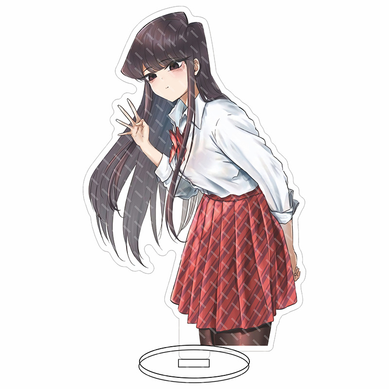 16CM Anime Figure Komi Can't C – Acrylic Stand Figure recenzja i cena