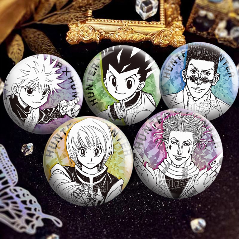 5Pcs HUNTER×HUNTER Cartoon Cha – Pin Button Badge recenzja i cena