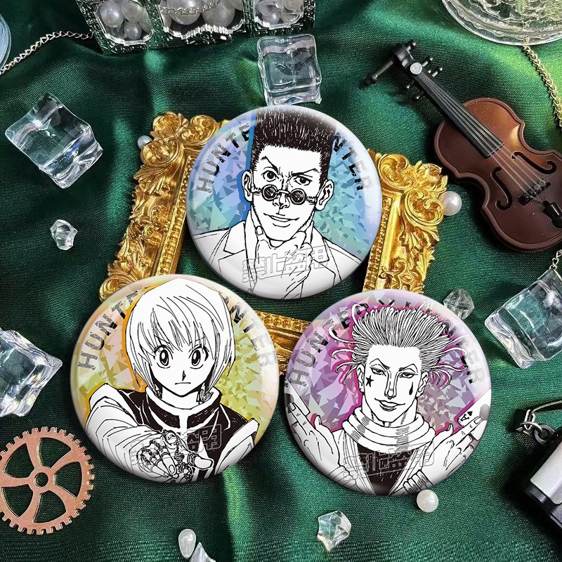5Pcs HUNTER×HUNTER Cartoon Cha – Pin Button Badge recenzja i cena