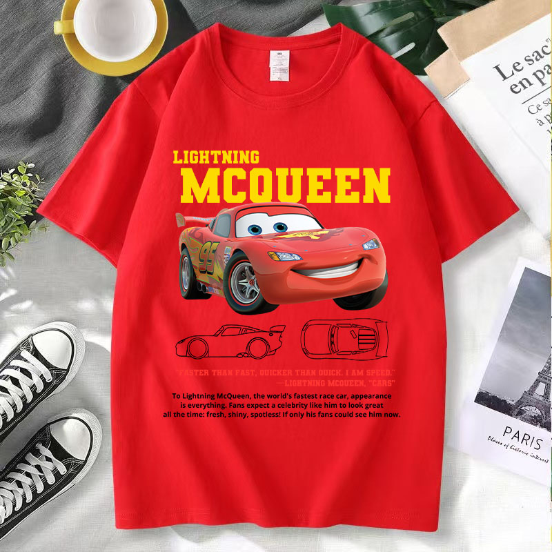 Lightning Mcqueen Red Hip Hop  – Anime Merchandise Clothes recenzja i cena