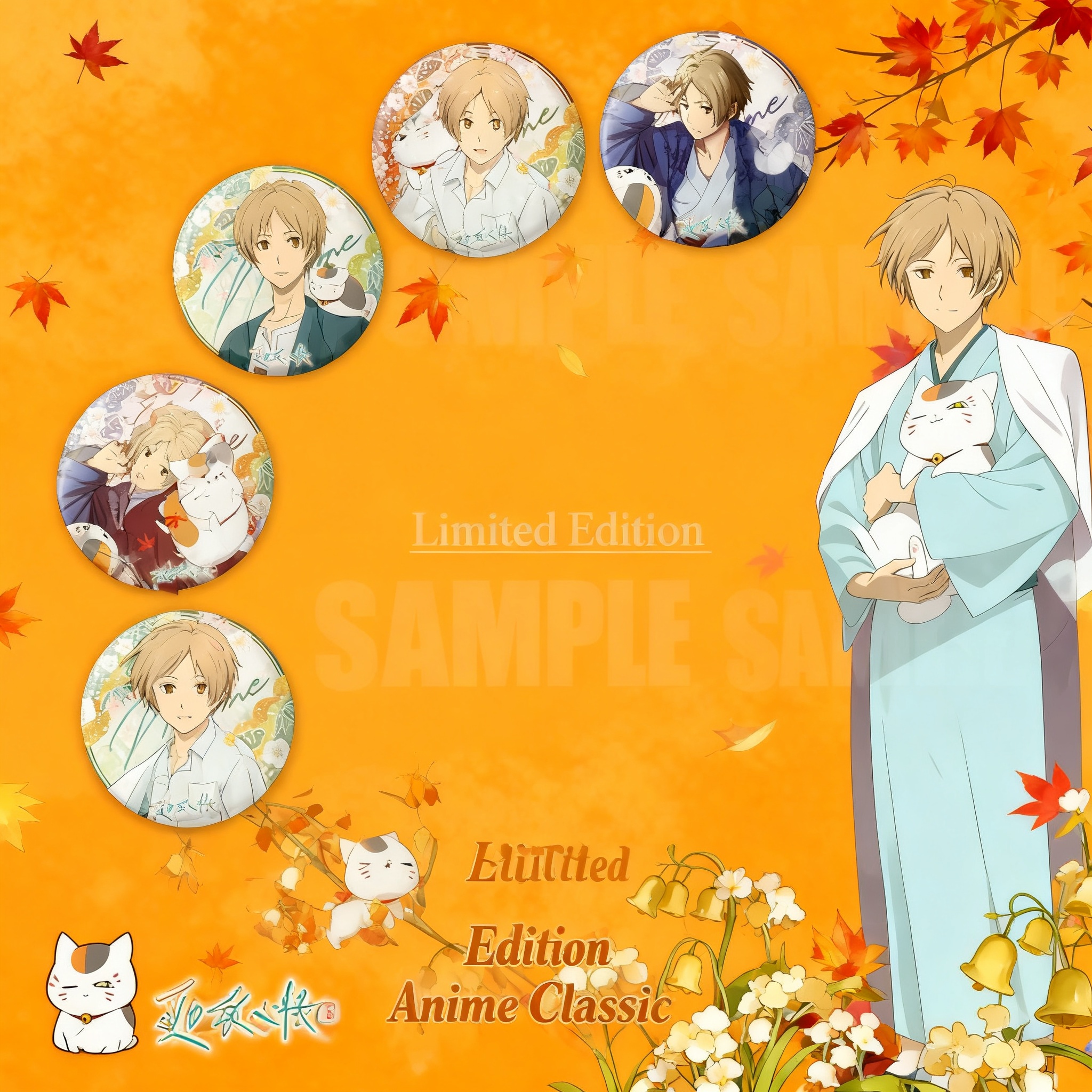Anime Natsume Yuujinchou New M – Pin Button Badge recenzja i cena