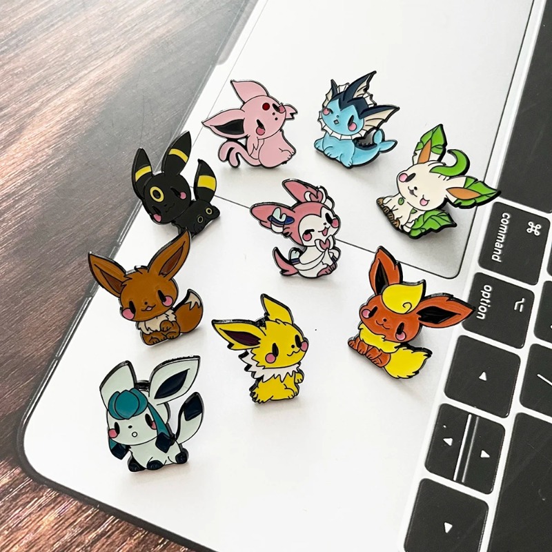 Hot 9 Pcs Anime Elf Brooch Set – Enamel Pin Set recenzja i cena