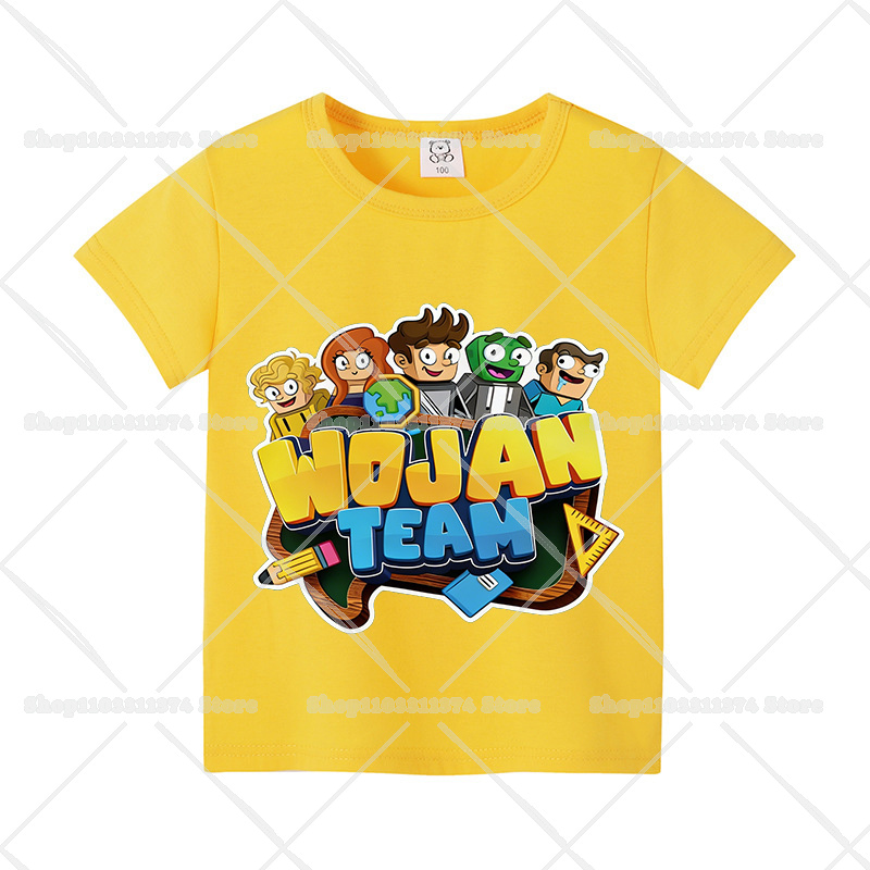 Wojans Team T-shirt Anime Roun – Anime Merchandise Clothes recenzja i cena