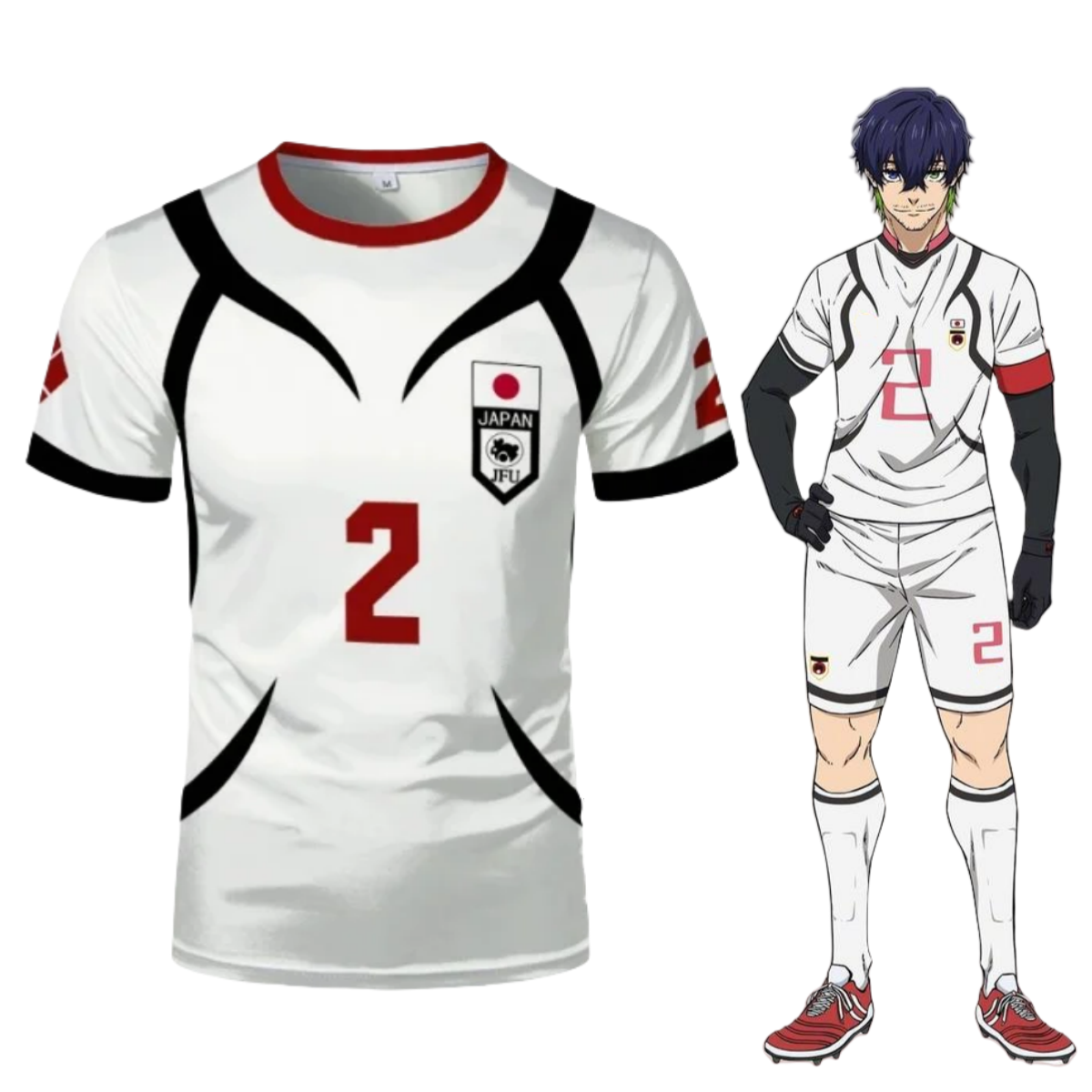 Anime Aiku Shirt Cosplay Costu – Anime Merchandise Clothes recenzja i cena