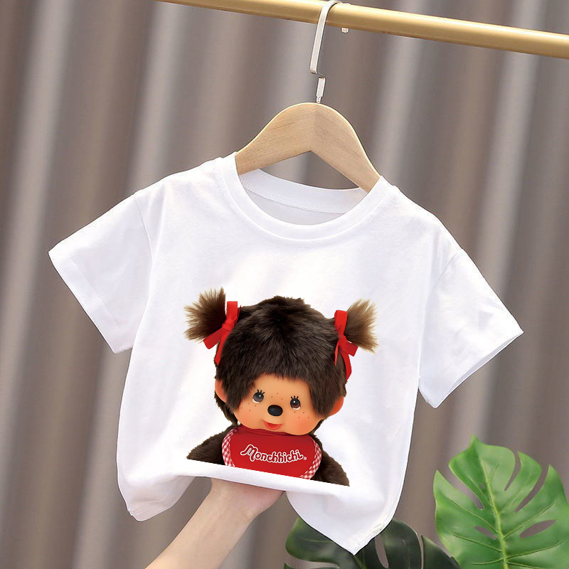 Monchhichi Kids T-shirts Anime – Anime Merchandise Clothes recenzja i cena