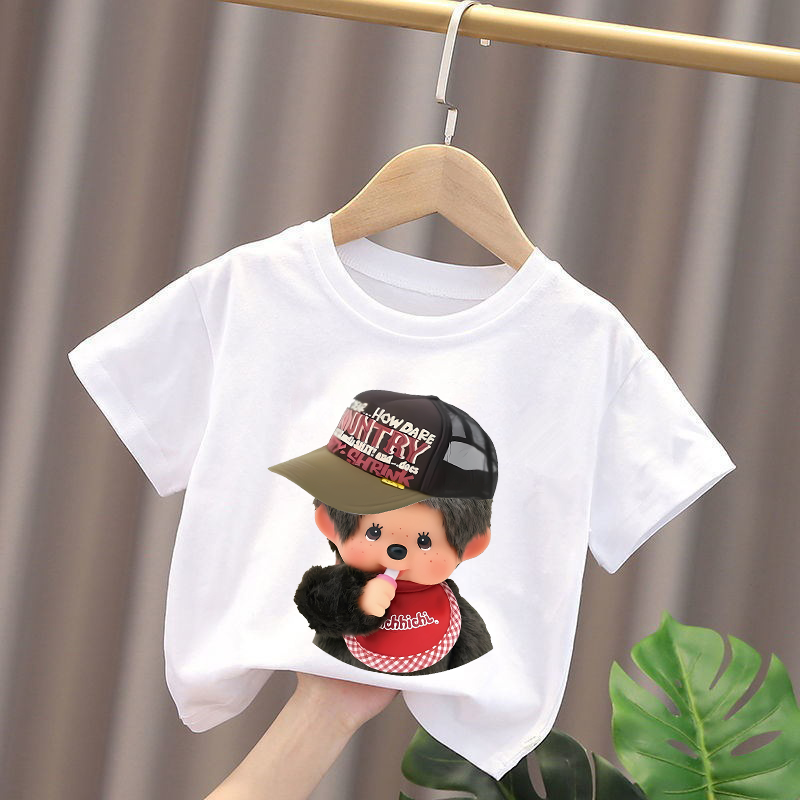 Monchhichi Kids T-shirts Anime – Anime Merchandise Clothes recenzja i cena
