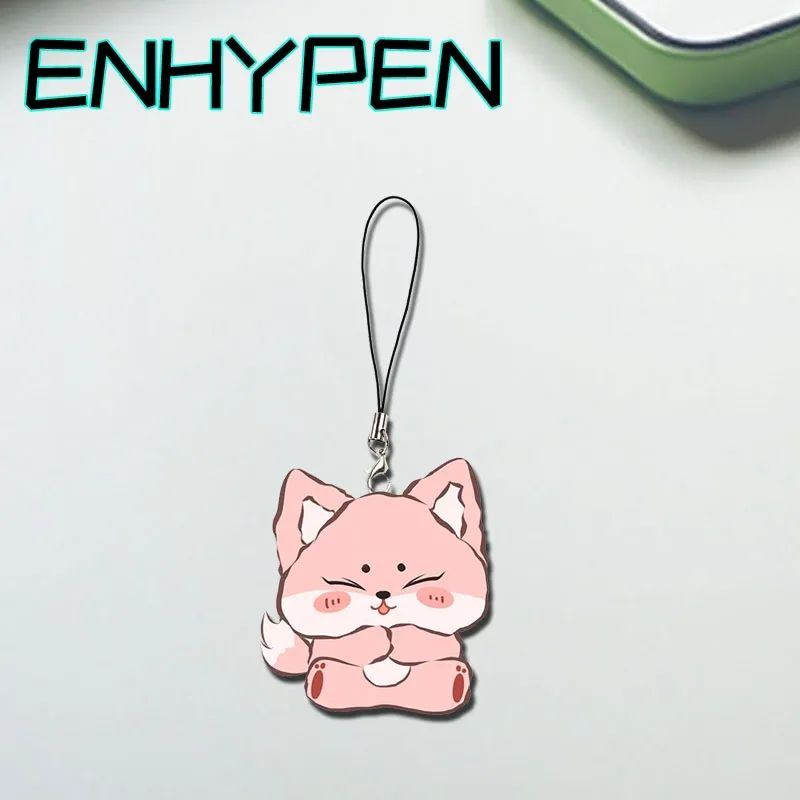 7PCS ENHYPENS Cartoon Anime Ac – Anime Merchandise Keychains recenzja i cena