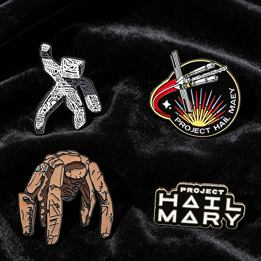 4pc Sci-Fi Enamel Pin Set Proj – Enamel Pin Set recenzja i cena