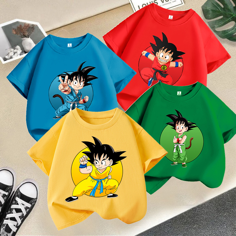 Dragon Ball Goku T-shirt Child – Anime Merchandise Clothes recenzja i cena