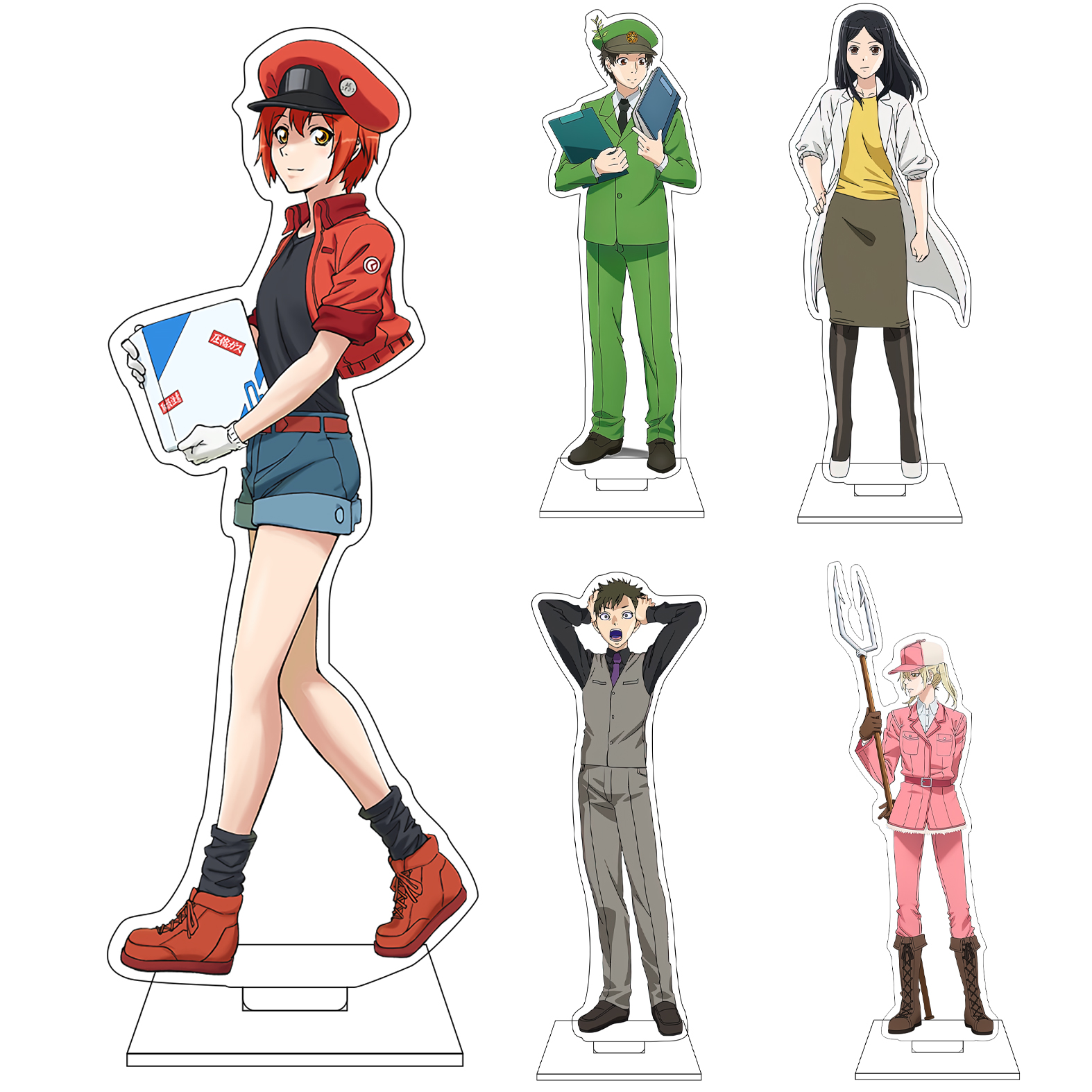 16CM Anime Cells at Work! Cosp – Acrylic Stand Figure recenzja i cena