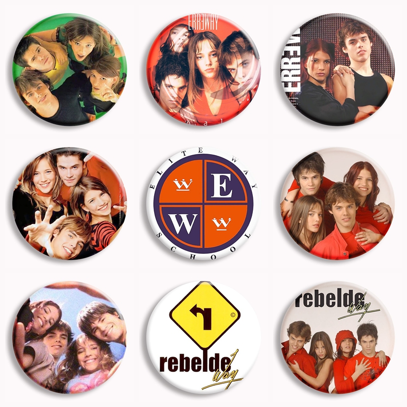 Movie Rebelde Way Soft Button  – Pin Button Badge recenzja i cena