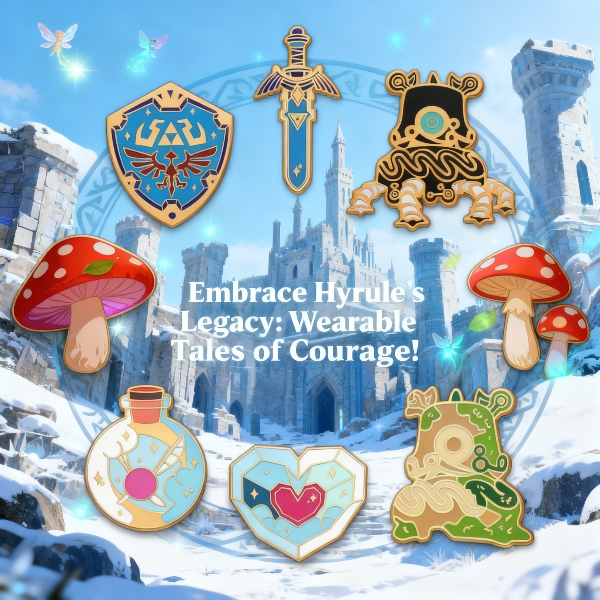 Cute Game Series Love Enamel P – Enamel Pin Set recenzja i cena