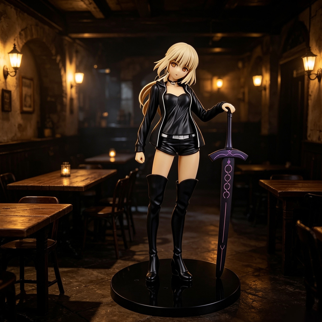 Anime Figurine Dark Knight Des – Premium Anime Merchandise recenzja i cena