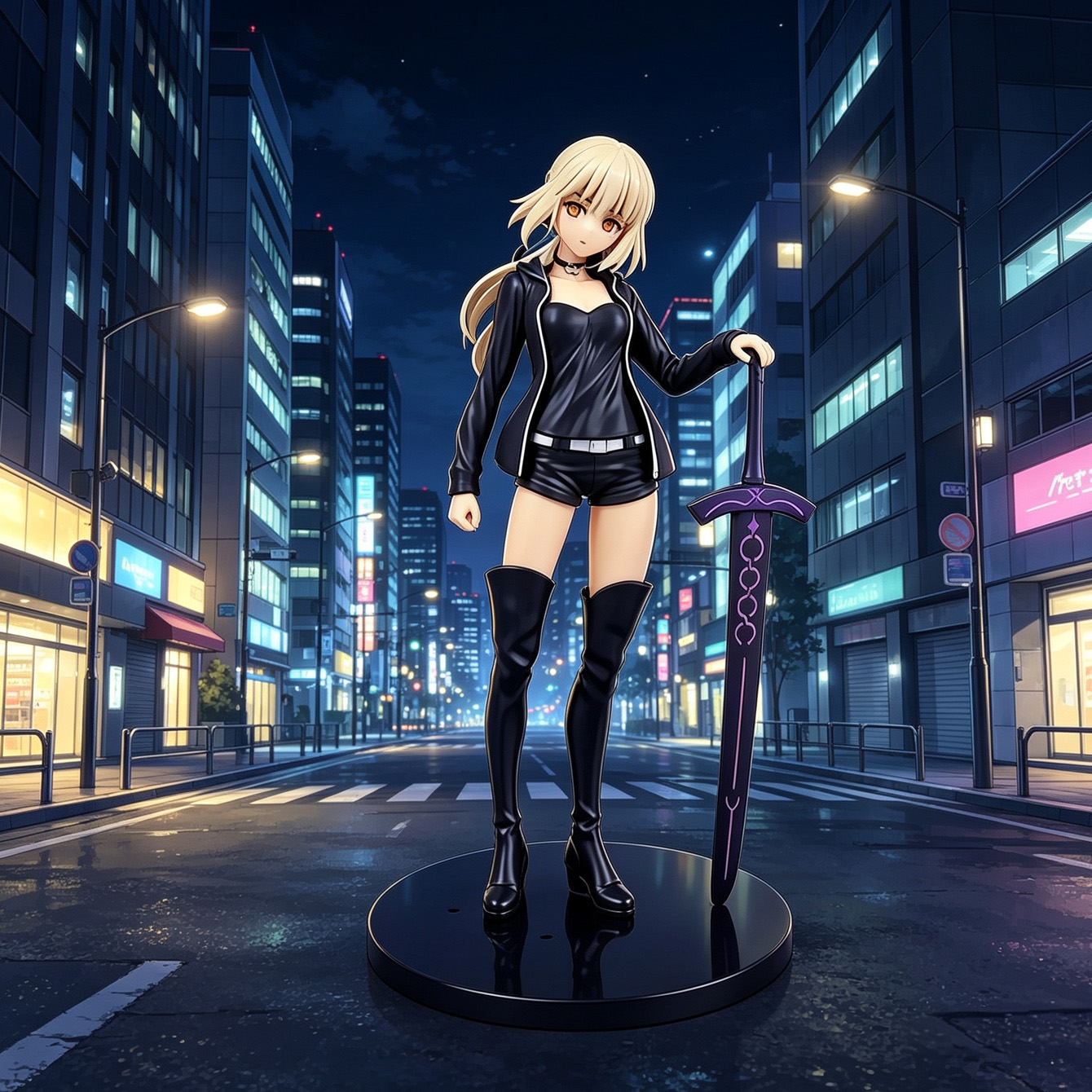 Anime Figurine Dark Knight Des – Premium Anime Merchandise recenzja i cena