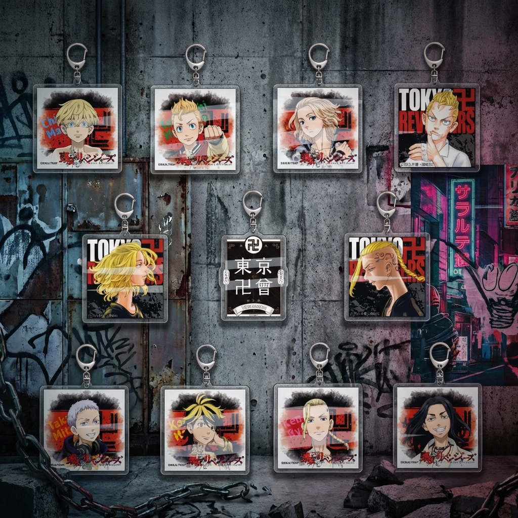 Acrylic Keychain Anime Tokyo R – Anime Merchandise Keychains recenzja i cena