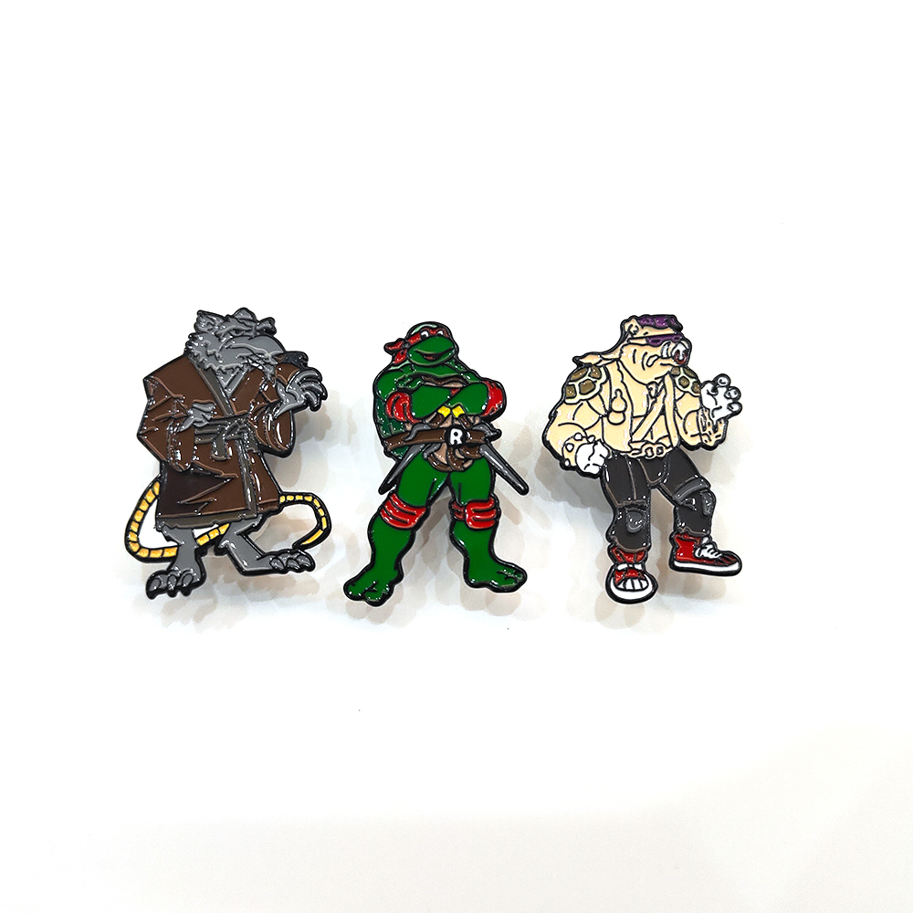 3pcs Vintage Ninja Turtles Pin – Pin Button Badge recenzja i cena