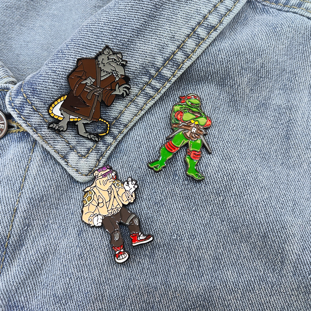 3pcs Vintage Ninja Turtles Pin – Pin Button Badge recenzja i cena